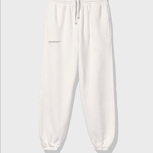 Pangaia Off-White Recycled Cotton Track Pants